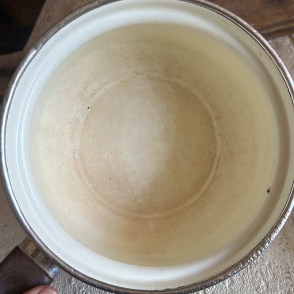 Summer Garden By Excel Vintage 1 Quart Cooking Saucepan with lid - Picture 4 of 7